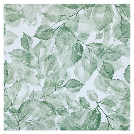 Green Leaves Cardstock Paper by Recollections&#x2122;, 12&#x22; x 12&#x22;